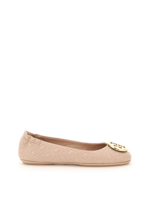 Tory Burch Minnie Travel Quilted Ballet Flats