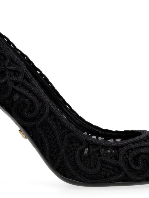 Dolce & Gabbana Cordonetto Lace Pumps