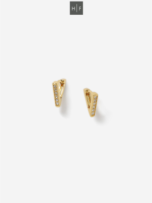 **triangle Clicker Earrings