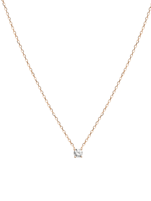 Medium Diamond Pendant Necklace