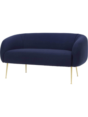 Alejandra Loveseat Navy