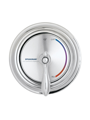 Speakman Sm-3000 Speakman Single Handle Vandal-resistant Pressure Balanced Trim And Valve With Metal Lever Handle -