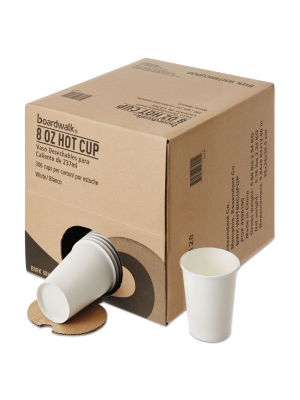 Boardwalk Convenience Pack Paper Hot Cups 8 Oz White 306/carton Wht8hcupop