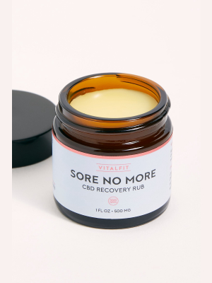 Vitalfit Sore No More Cbd Balm