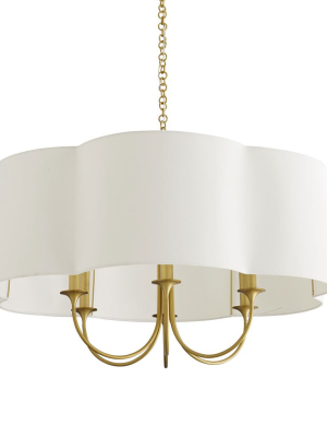 Rittenhouse Chandelier Antique Brass Small