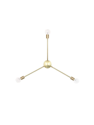 Brass Ceiling Light