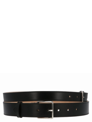 Alexander Mcqueen Double Buckle Belt