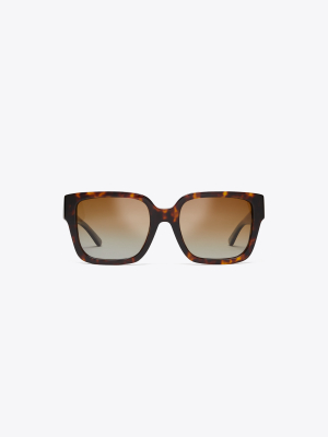 Reva Rectangular Sunglasses