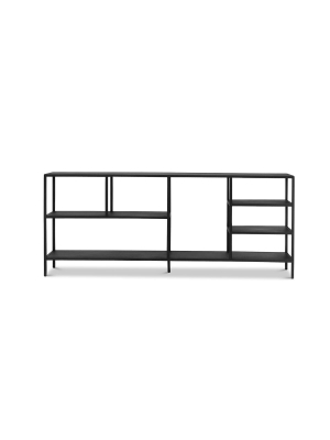 Heroy 72" Bookcase/media Stand