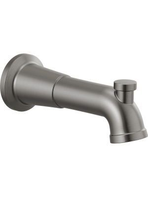 Delta Faucet Rp100452 Delta Rp100452 Bowery 7-3/8" Integrated Pull-up Diverter Tub Spout - Black Stainless