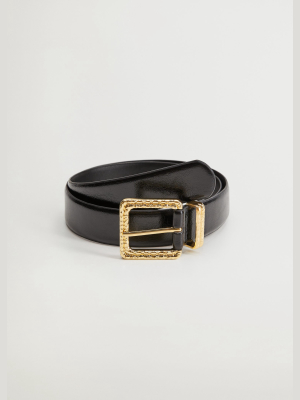 Square Buckle Belt