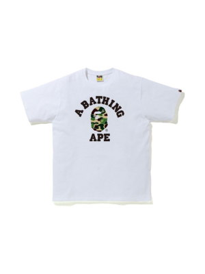 Bape Abc Camo College Tee