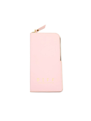 Soft Side Zipper Case - Pink