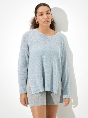 Ae Oversized V-neck Sweater