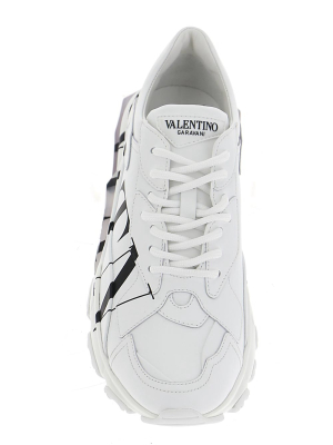 Valentino Vltn Print Sneakers