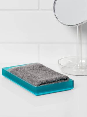 Bathroom Tray Aqua - Room Essentials™