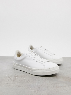 Selected Homme Premium Sneakers With Thick Sole In White