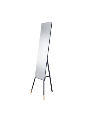 Louise Floor Mirror Black - Adesso