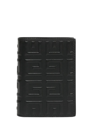 Givenchy Logo Embossed Bi-fold Wallet