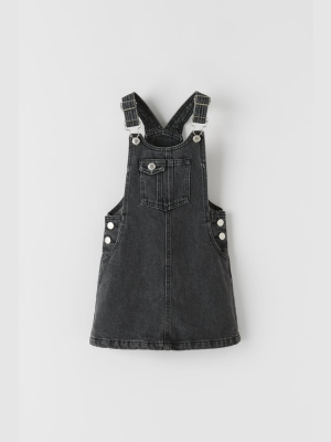 Basic Denim Pinafore