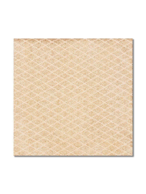 Nomi K Gold Textured Shimmer Napkin - Set Of 4