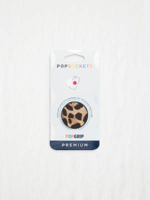 Popsocket Vegan Leather Leopard Popgrip