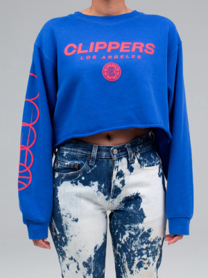 Womens Clippers Cropped Fleece