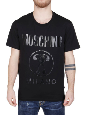 Moschino Double Question Mark Printed T-shirt