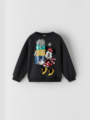 Minnie Mouse © Disney Sequin Sweatshirt