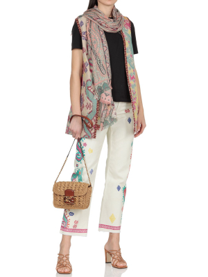 Etro Paisley Print Scarf