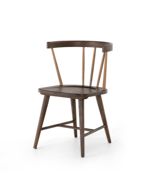 Naples Dining Chair-light Cocoa Oak