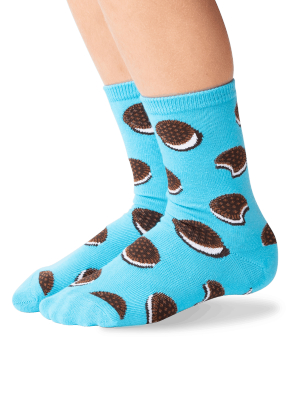 Kid's Sandwich Cookie Crew Socks