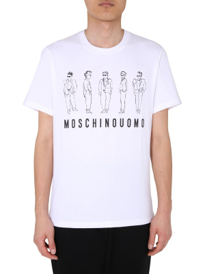 Moschino Graphic Printed T-shirt