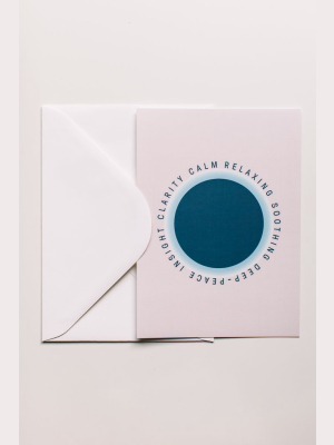 Blue Ray Notecard