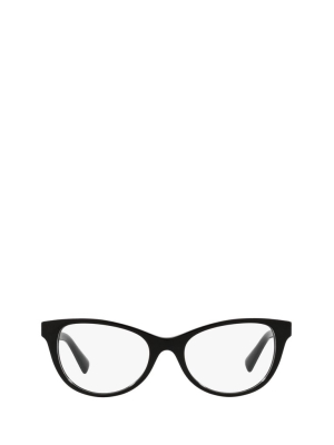 Valentino Eyewear Vlogo Cat-eye Frame Glasses