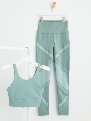 Offline The Hugger High Waisted Ribbed Legging