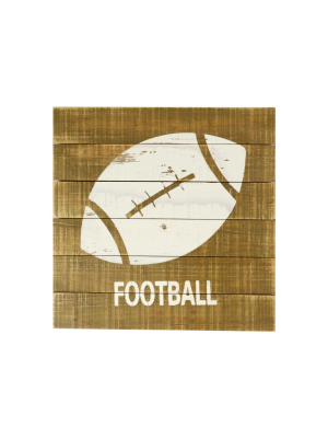 Football Plank Art - Pillowfort™