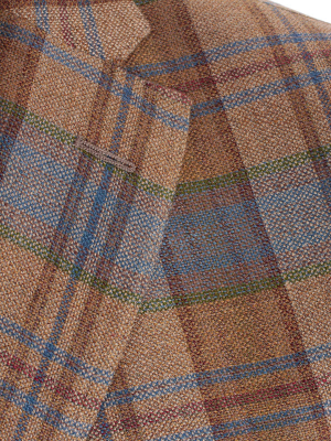 Boglioli Plaid Single-breasted Blazer