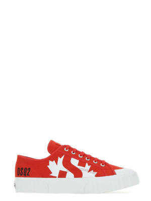 Dsquared2 X Superga Logo Low-top Sneakers