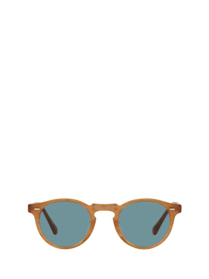 Oliver Peoples Round Frame Sunglasses