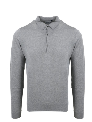 John Smedley Bradwell Long-sleeve Polo Shirt