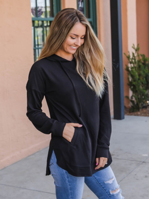 The Hudson Hoodie - Black