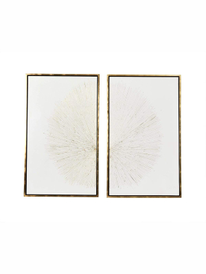 Golden Flare Wall Art