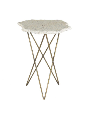 Positano Terrazzo Side Table