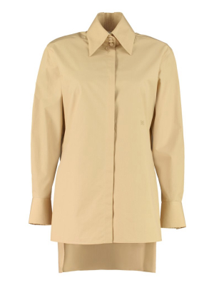 Fendi Ff Karligraphy Embroidered Shirt