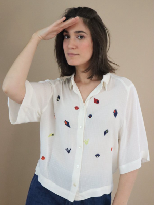 Coral Reef Shirt – White