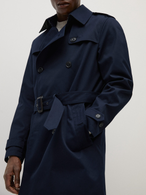 Water-repellent Cotton Trench