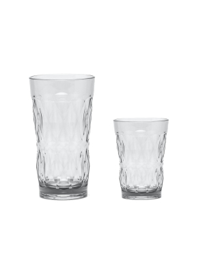 Blue Pheasant Brielle Glassware (pack Of 6) - Gray