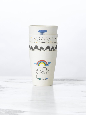 Illustrated Kids Cup Set