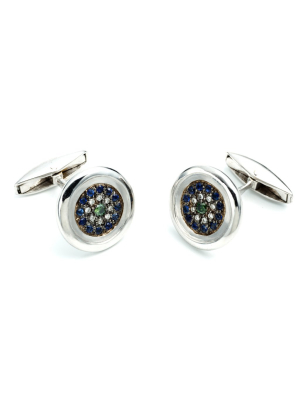 Round Eye Cufflinks W